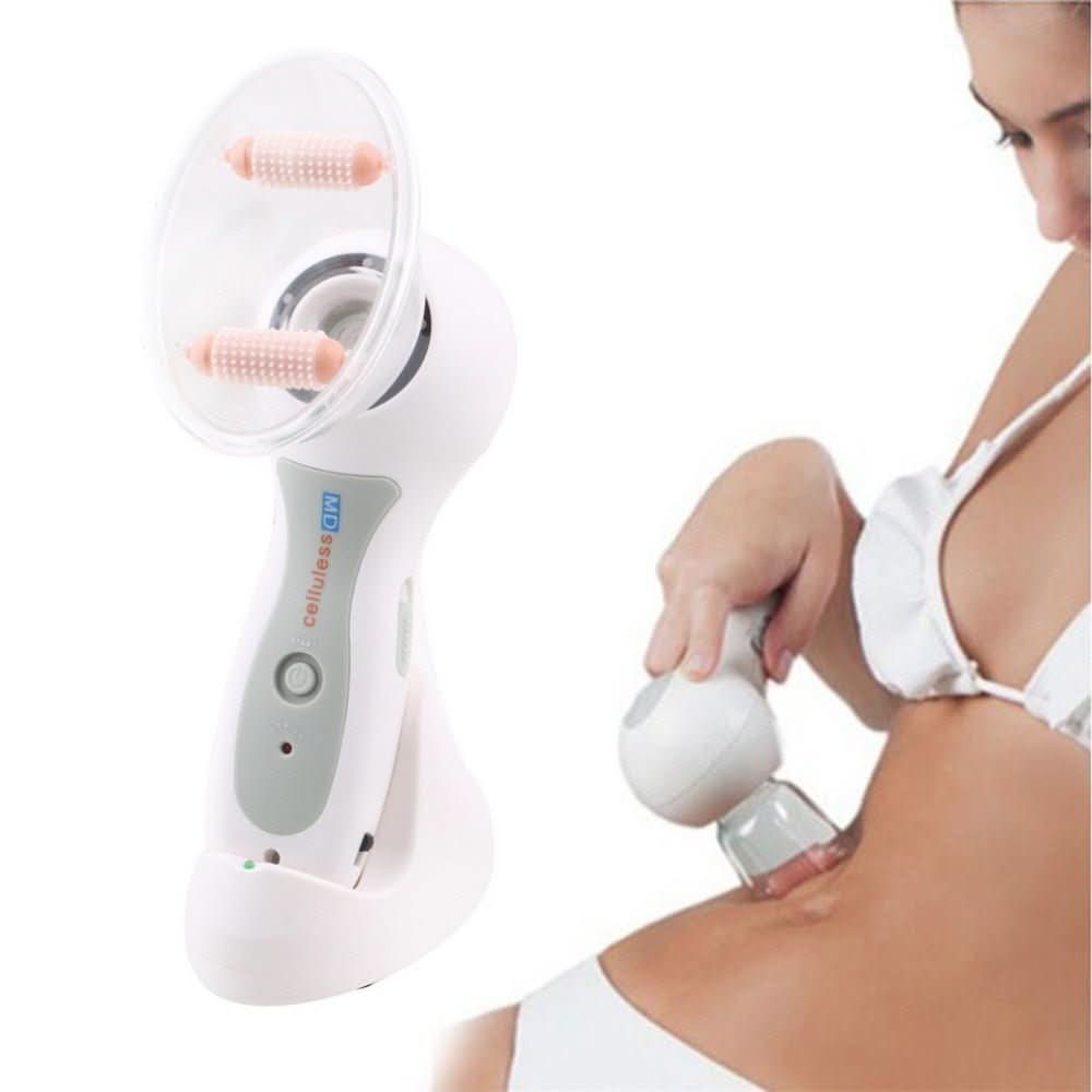 Vakuummassager mot celluliter för synbart fastare hud - Fioriscas