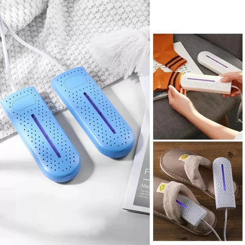 Přenosný sušič bot s vestavěným UV sterilizátorem na tenisky a kozačky