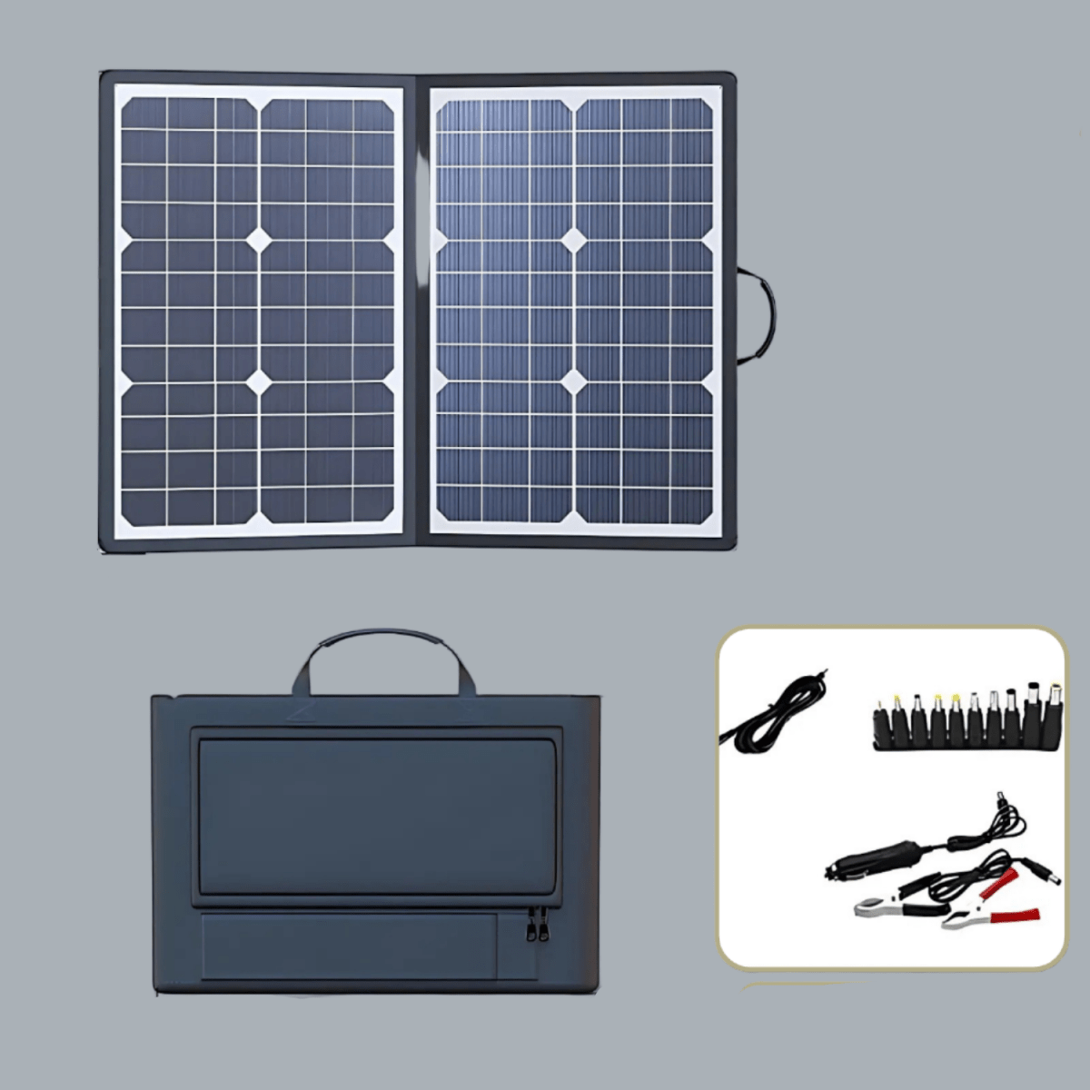 Smart charging with USB-A, USB-C, and DC ports - Fioriscas