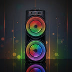 Sistem de boxe Bluetooth de 6000W, cu bas puternic și microfon - Fioriscas