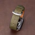 Mareni olasz bőrből készült Apple Watch szíj, kézzel készített okosóra pánt