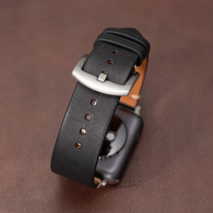 Mareni olasz bőrből készült Apple Watch szíj, kézzel készített okosóra pánt