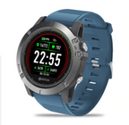RidgeTech robust udendørs-smartwatch, vand- og støvafvisende, pulsmåling