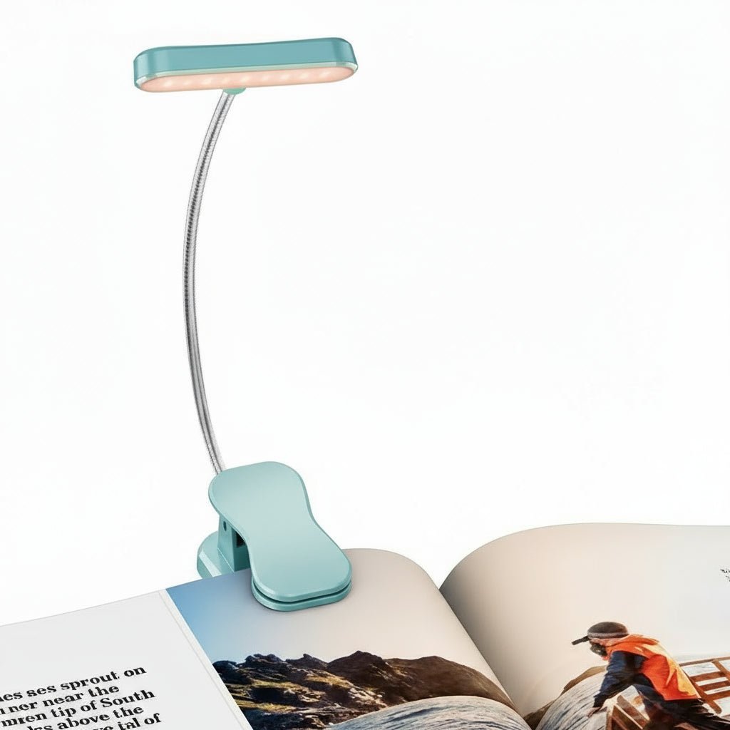Joustava LED-lukulamppu, jossa on 3 värilämpötilaa ja USB-lataus - Fioriscas