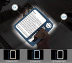 Rechargeable Handheld Magnifier with 5x and 10x Magnification - Fioriscas