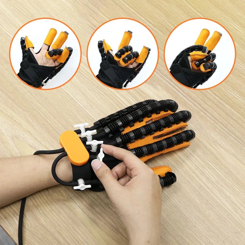 Automatická rukavice pro trénink ruky pro domácí rehabilitaci a posilování - Fioriscas