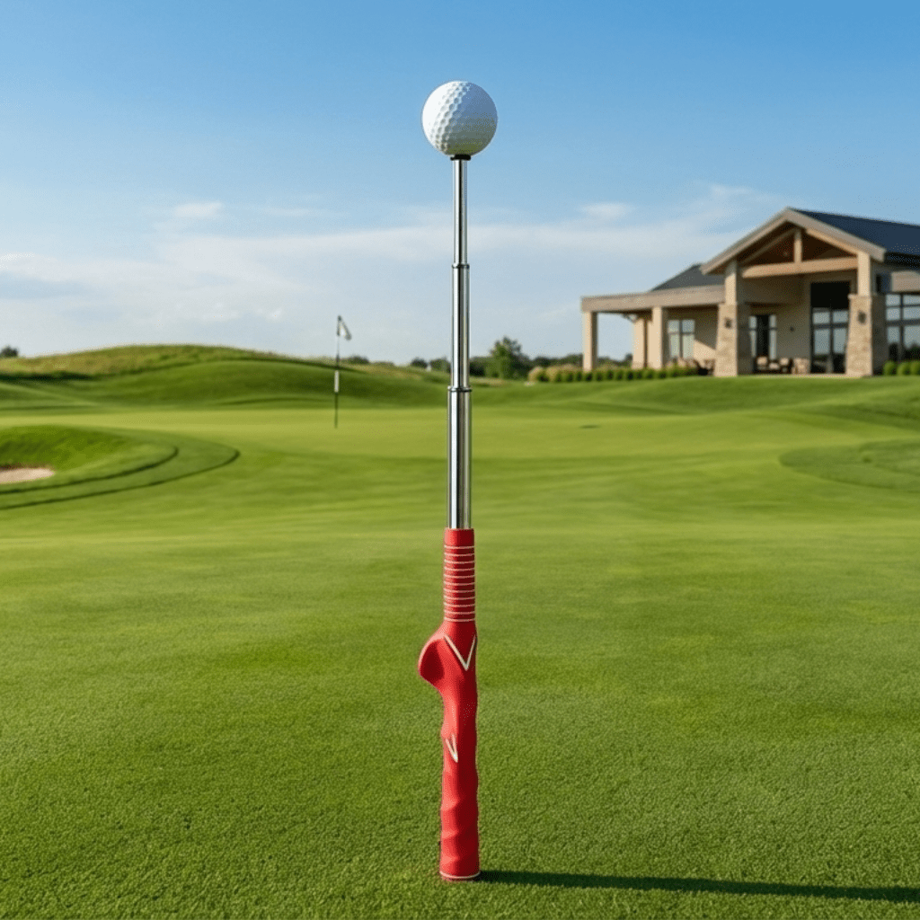 Retractable Golf Swing Trainer with Click Feedback - Fioriscas
