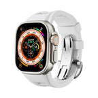 רצועת ספורט Zephra ל-Apple Watch, FKM עם אבזם כפול
