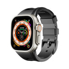 רצועת ספורט Zephra ל-Apple Watch, FKM עם אבזם כפול