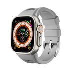 רצועת ספורט Zephra ל-Apple Watch, FKM עם אבזם כפול