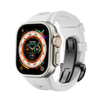רצועת ספורט Zephra ל-Apple Watch, FKM עם אבזם כפול