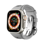 רצועת ספורט Zephra ל-Apple Watch, FKM עם אבזם כפול