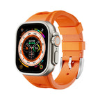 רצועת ספורט Zephra ל-Apple Watch, FKM עם אבזם כפול