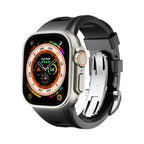 רצועת ספורט Zephra ל-Apple Watch, FKM עם אבזם כפול