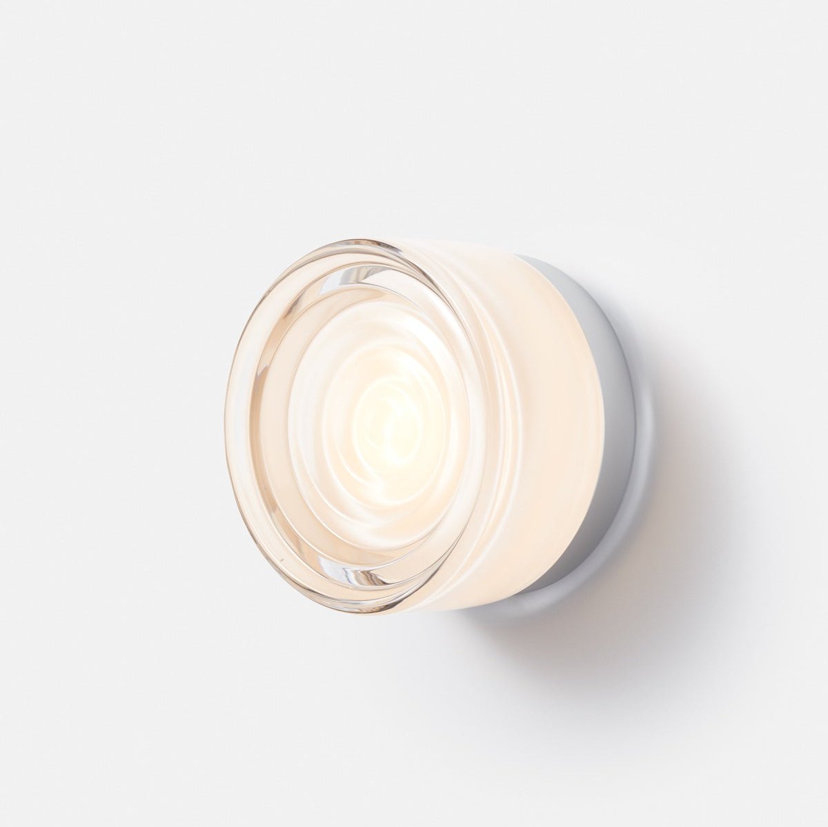 Outdoor Wall Sconce, RippleGuard Tempered Glass Shade, IP65 Rated