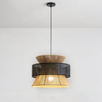 Lampada a sospensione in rattan intrecciato Ophelia | Fioriscas