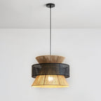 Lampada a sospensione in rattan intrecciato Ophelia | Fioriscas