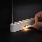 Panelowa lampka LED do książki, ładowana przez USB, do nocnego czytania | Fioriscas