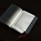 Panelowa lampka LED do książki, ładowana przez USB, do nocnego czytania | Fioriscas