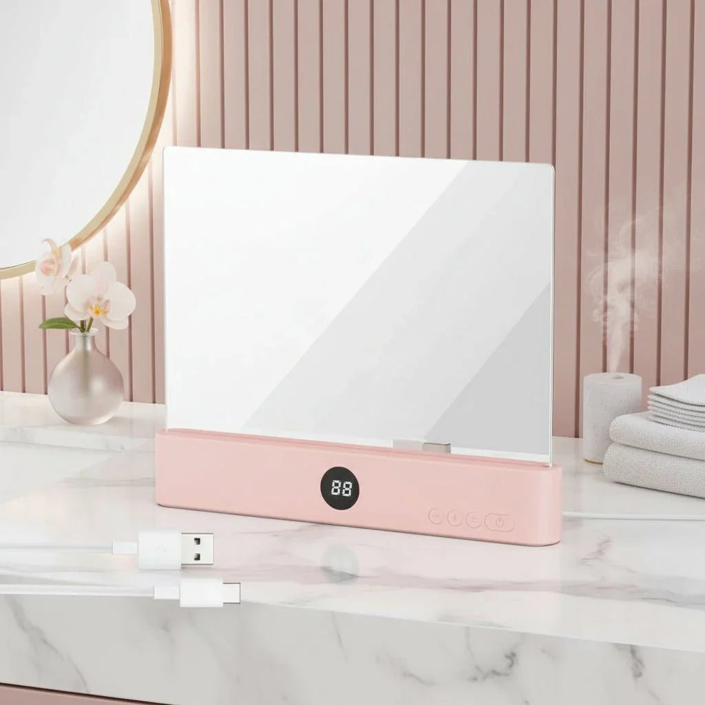 Panelowa lampka LED do książki, ładowana przez USB, do nocnego czytania | Fioriscas