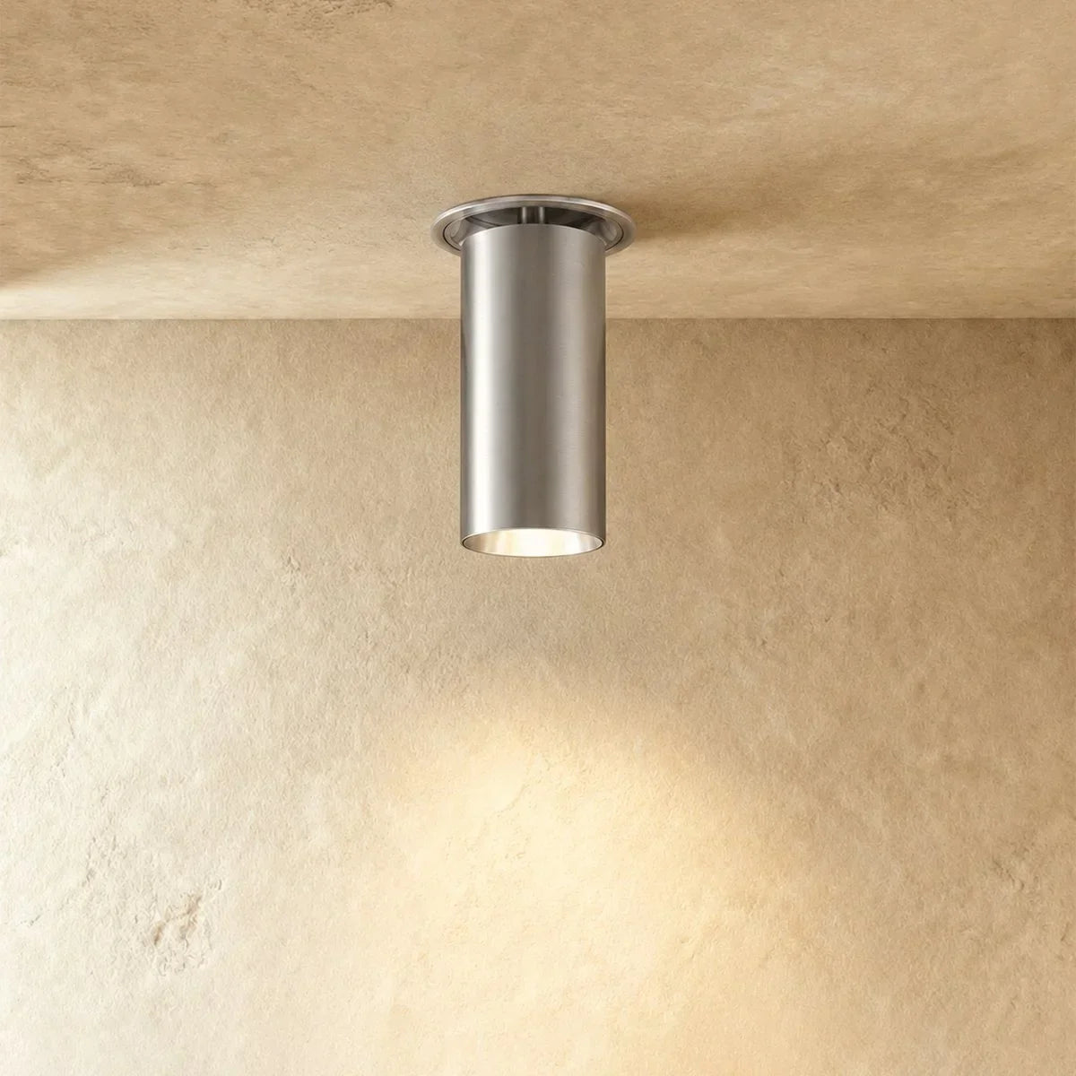 Slim Ceiling Recessed Spotlight With Adjustable Extendable Beam