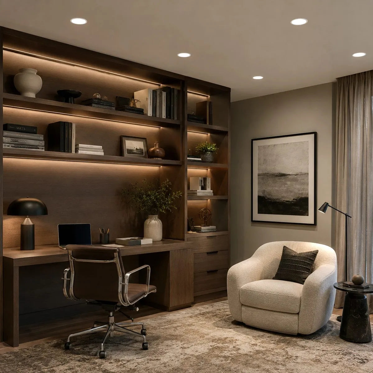 AquaBeam Recessed Waterproof Ceiling Spotlight With Soft Beam