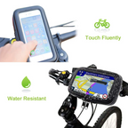 Wasserdichte Azerin-Fahrrad-Handyhalterung für Lenker, passend für 17–30 mm