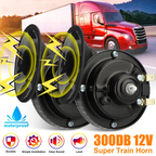 Kit di clacson ad aria compressa RailBlast per camion e auto, suono in stile treno da oltre 150 dB