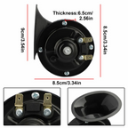 Kit di clacson ad aria compressa RailBlast per camion e auto, suono in stile treno da oltre 150 dB