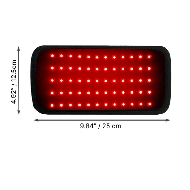 Parche portátil de luz roja para la recuperación en casa y el bienestar diario