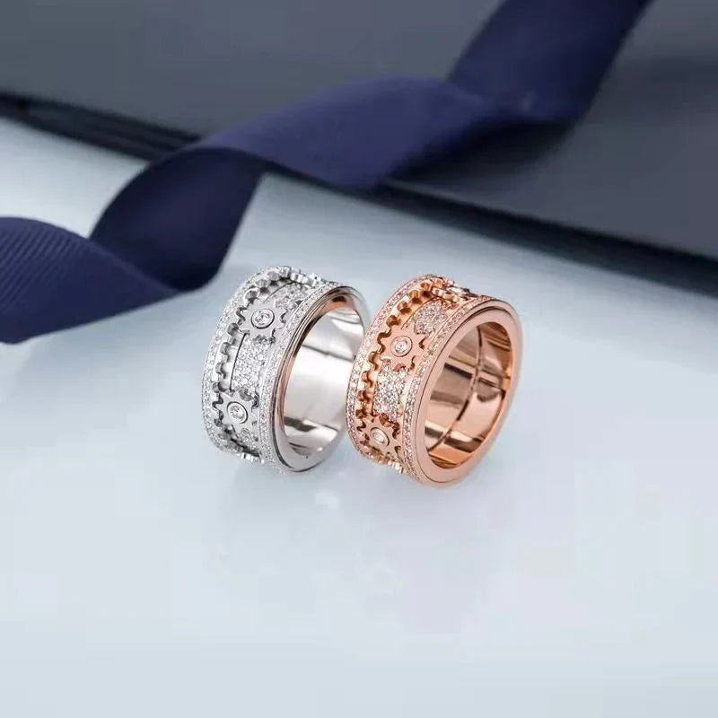 Spinfinity-Ring mit Drehfunktion zum Stressabbau für Berufstätige | Fioriscas
