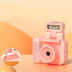 Mini fotocamera in stile retrò LumaNova con ricarica Type-C e opzioni per schede di memoria