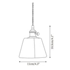 Suspension vintage Amberlyn en verre ambré | Fioriscas