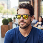 Ochelari de soare unisex polarizați, în stilul anilor ’80, cu protecție UV400 | Fioriscas