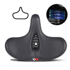 Ergonomic, breathable bike saddle for pain-free riding