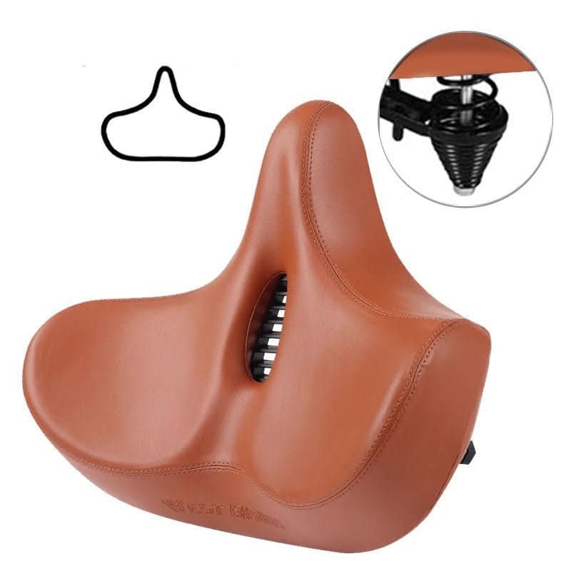 Ergonomic, breathable bike saddle for pain-free riding