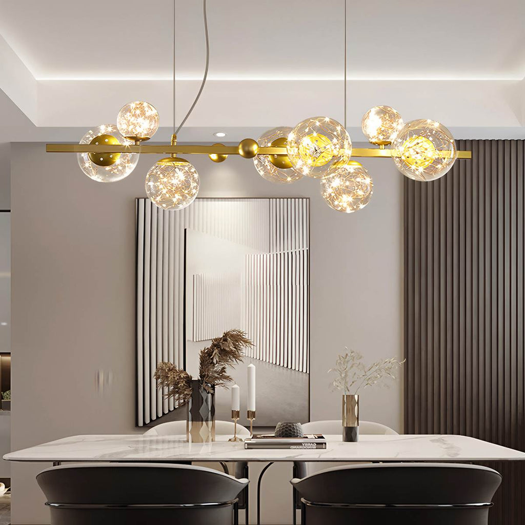 Lampadario Aurora Lumenveil per interni moderni di lusso