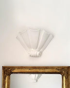 Ysola White Plaster Shell Wall Lamp | Fioriscas