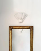 Ysola White Plaster Shell Wall Lamp | Fioriscas