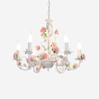 Evelisse Vintage White Chandelier - Neutralighting