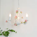 Evelisse vintage bílý lustr | Fioriscas