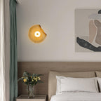 Lunara Bernsteinfarbenes Glas-Wandlicht | Fioriscas