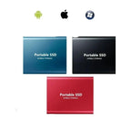 Portable SSD External Drive with High-Speed Data Transfer and Compact Design