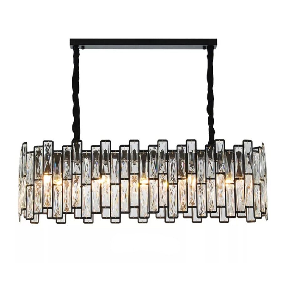 K9 Crystal Chandelier, Kylar Arden Collection With Dimmable LED