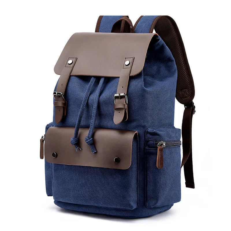 Batoh Ridgewell Vintage Canvas s kapsami proti krádeži, 20–35 l