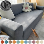 Stretchy Sofa Slipcover, Non-Slip Fit For 1 To 4 Seat Couches, Machine Washable