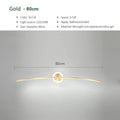 LED Wall Mirror Light, MirroLux Vanity Bar, White Or Gold