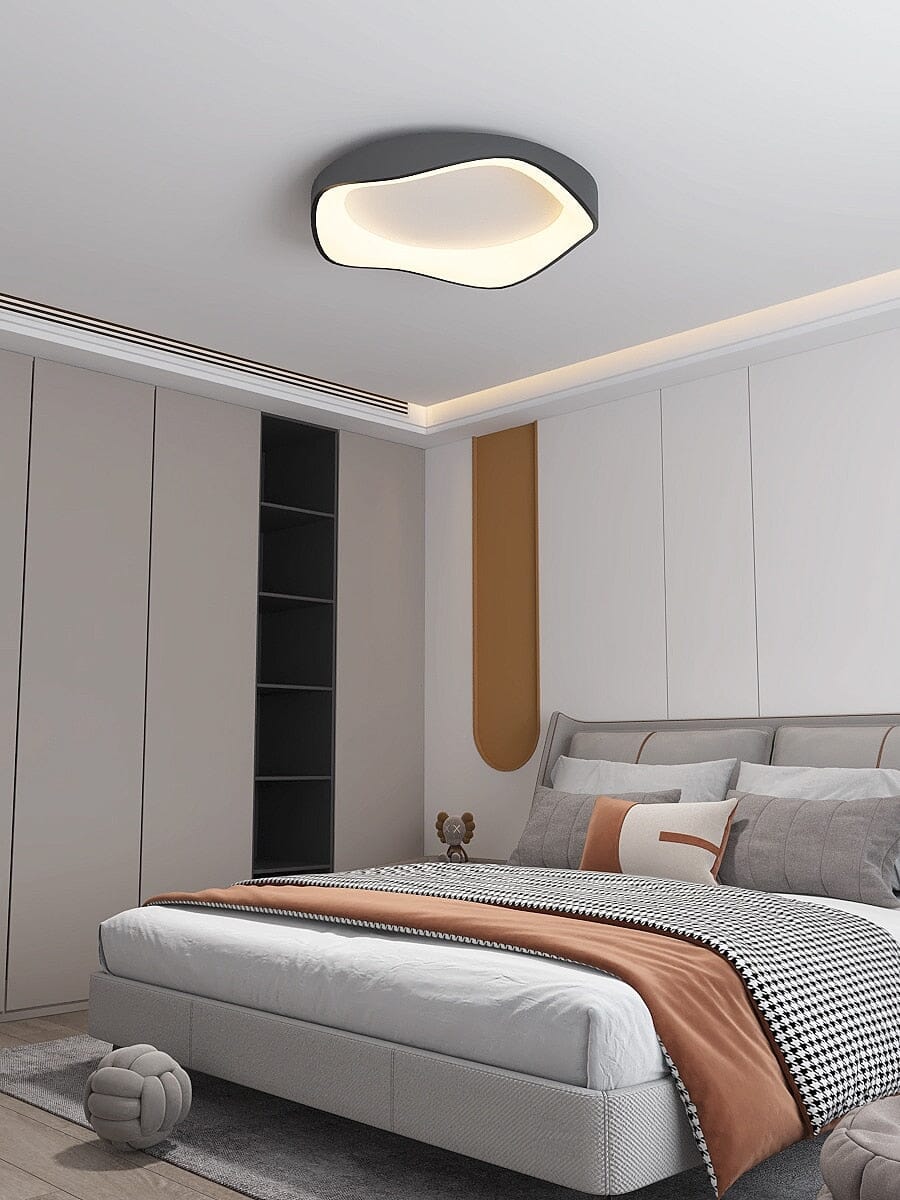 Remote-Controlled Ceiling Or Wall Light, Virelli 3-Tone LED Fixture