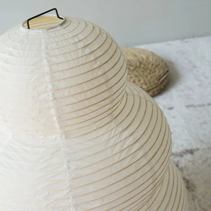 Hikari Rice Paper Desk Lamp, LED With 3-Level Dimmer