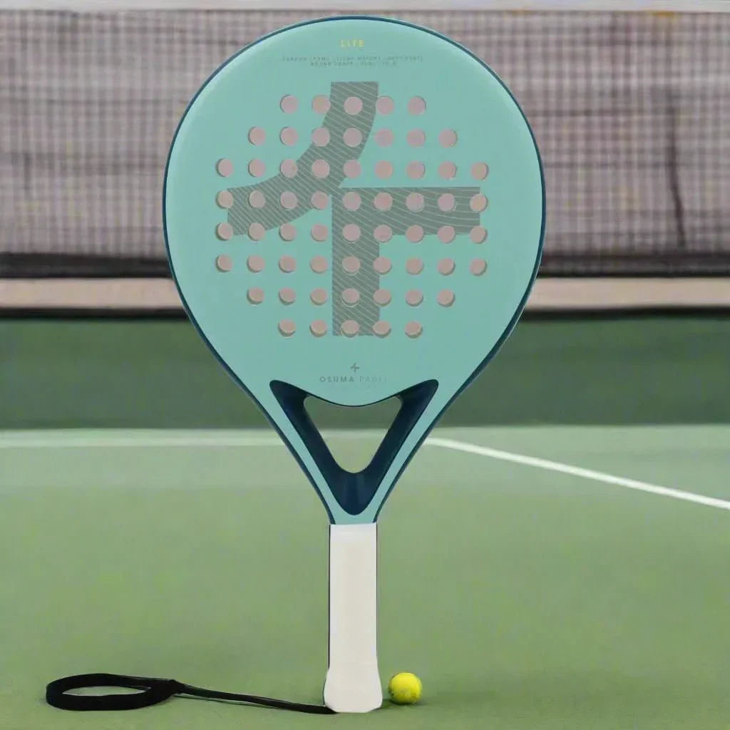Hiilikuituinen padelmaila maksimaaliseen hallintaan ja mukavuuteen - Fioriscas